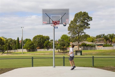 Mayfield Park Reserve basketball