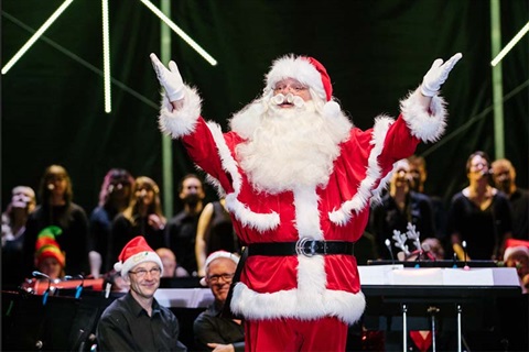 Monash Carols Santa