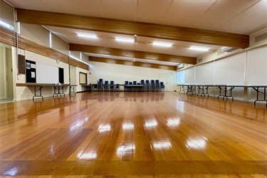 Clayton Senior Citizens Centre Main Hall.