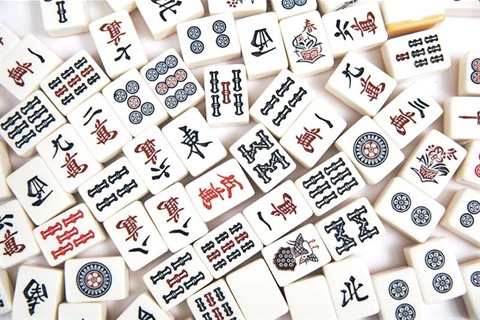 Mahjong pieces