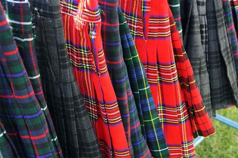 Tartan skirts