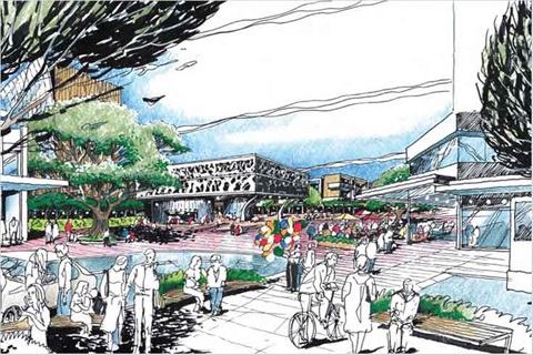 Glen Waverley Central Park Artist Impression