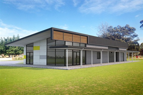 Argyle Reserve - new sports pavilion