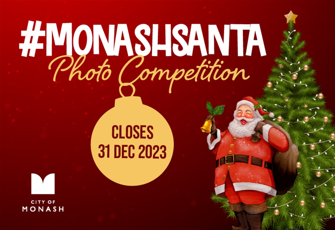 Monash Santa competition - web banner