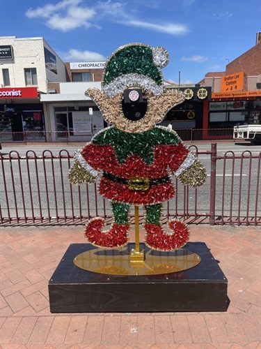 Monash Santa Selfie Pod at Clayton Shops