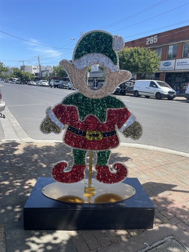 Monash Santa Selfie Pod at Huntingdale Shops