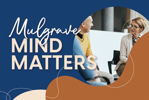 Mulgrave Mind Matters event banner 