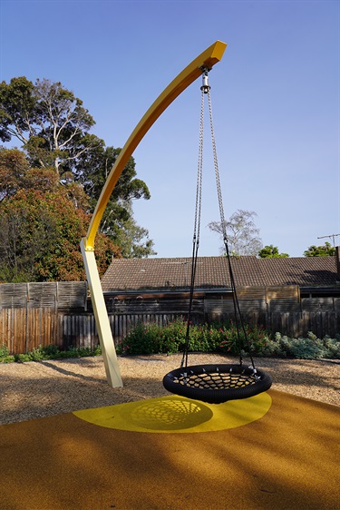 Cameron Avenue and Progress Park swing