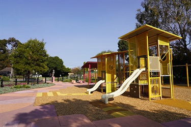 Cameron Avenue and Progress Park playground