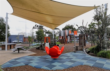 Carlson Reserve playspace sails and rocker