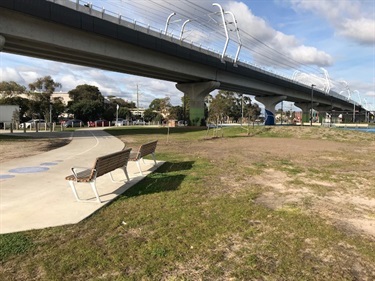 Centre Road Railway West open space