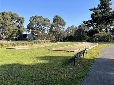 Talbot Park bocce courts