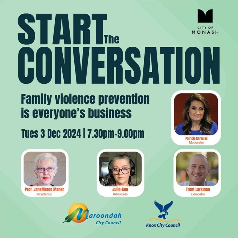 Start the conversation webinar and photos