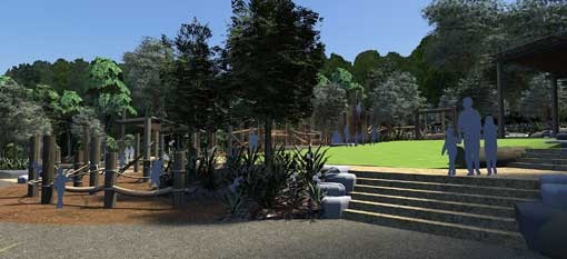 Valley Reserve sparc vision design - entrance