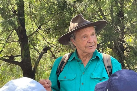 Ian Hunter in the Valley Reserve