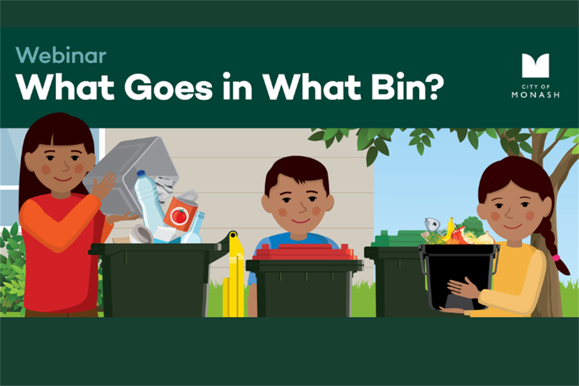 What goes in what bin webinar event tile