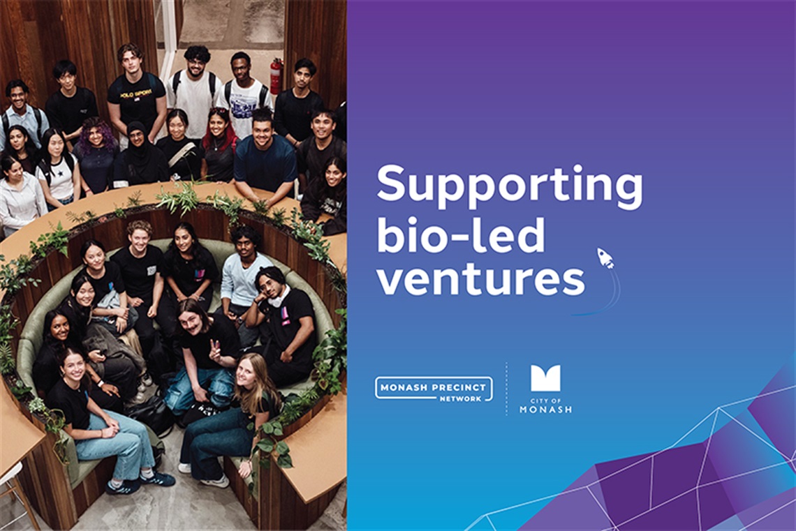 Start Up Invest and Grow in Monash event tile: Supporting Bio-led Ventures