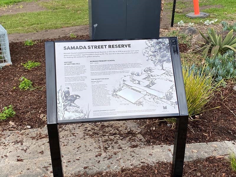 Interpretive Sign