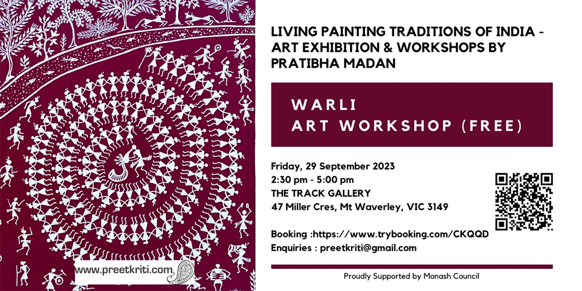 Warli Art Workshop by Pratibha Madan | City of Monash