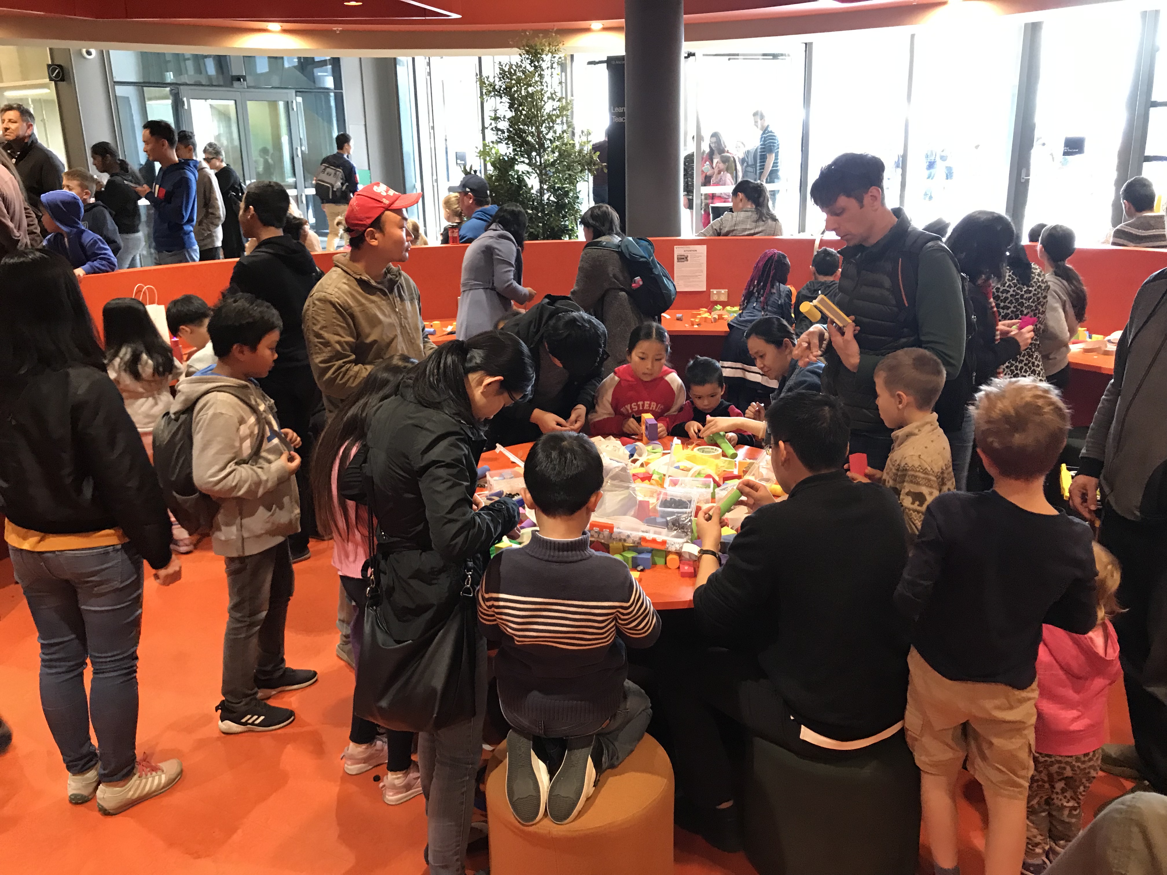 Monash Mini Maker Faire crowd 2019