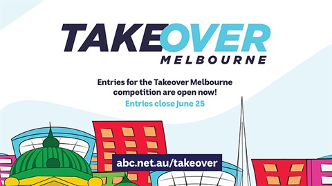 Takeover Melbourne graphic