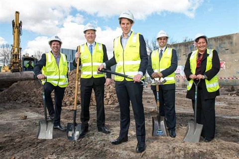 sod-turning atkinson street car park