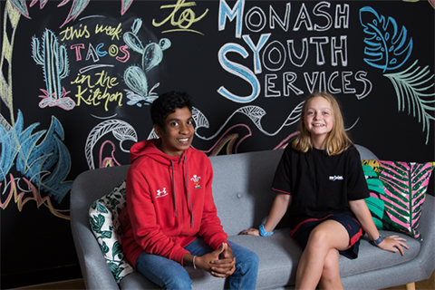 Image of Monash Youth Services hub