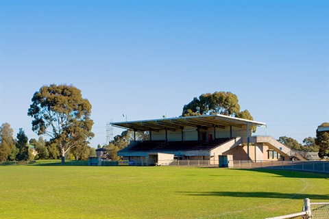 Central Reserve grandstand