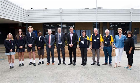 Launch of youth mental heath first aid program for Monash at Brentwood Secondary College.